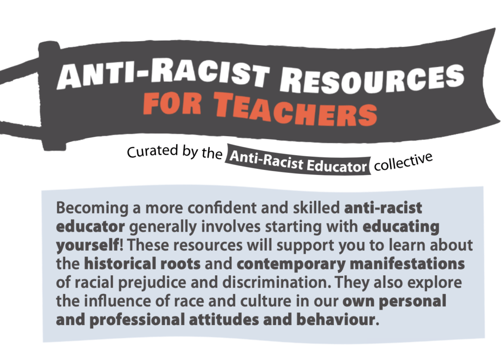 Anti-Racist Resources For Teachers – One World Centre